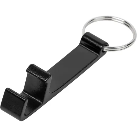 Altitude Reo Recycled Aluminium Multifunctional Keyholder Black Bottom